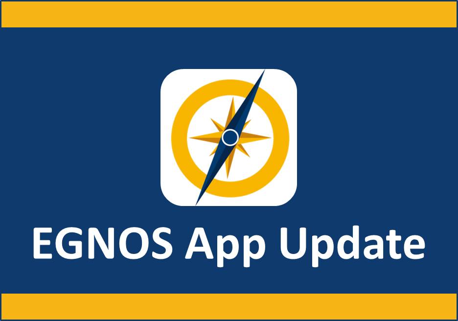 EGNOS APP UPDATE EGNOS APP UPDATE