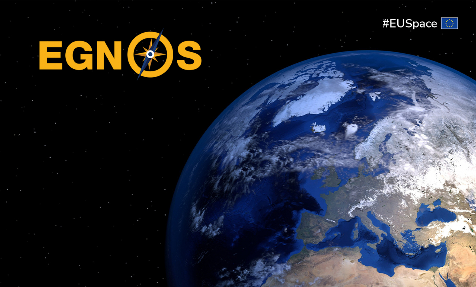 Are all signals the same? EGNOS Logo and earth in space
