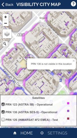 Visibility City Map Visibility City Map screenshot